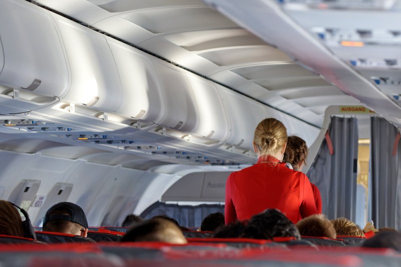 Sanitätskaufhaus Kellner - Relaunch 2025 - News - Kompressionsstrümpfe beim Fliegen - Personen sitzen im Flugzeug