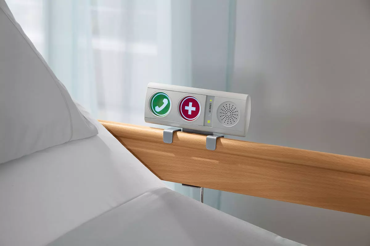 Sanitätskaufhaus Kellner - Relaunch 2025 - Kaufhaus - häusliche Pflege - Kontrolleinheit & Notfallknopf - Pflegezubehör