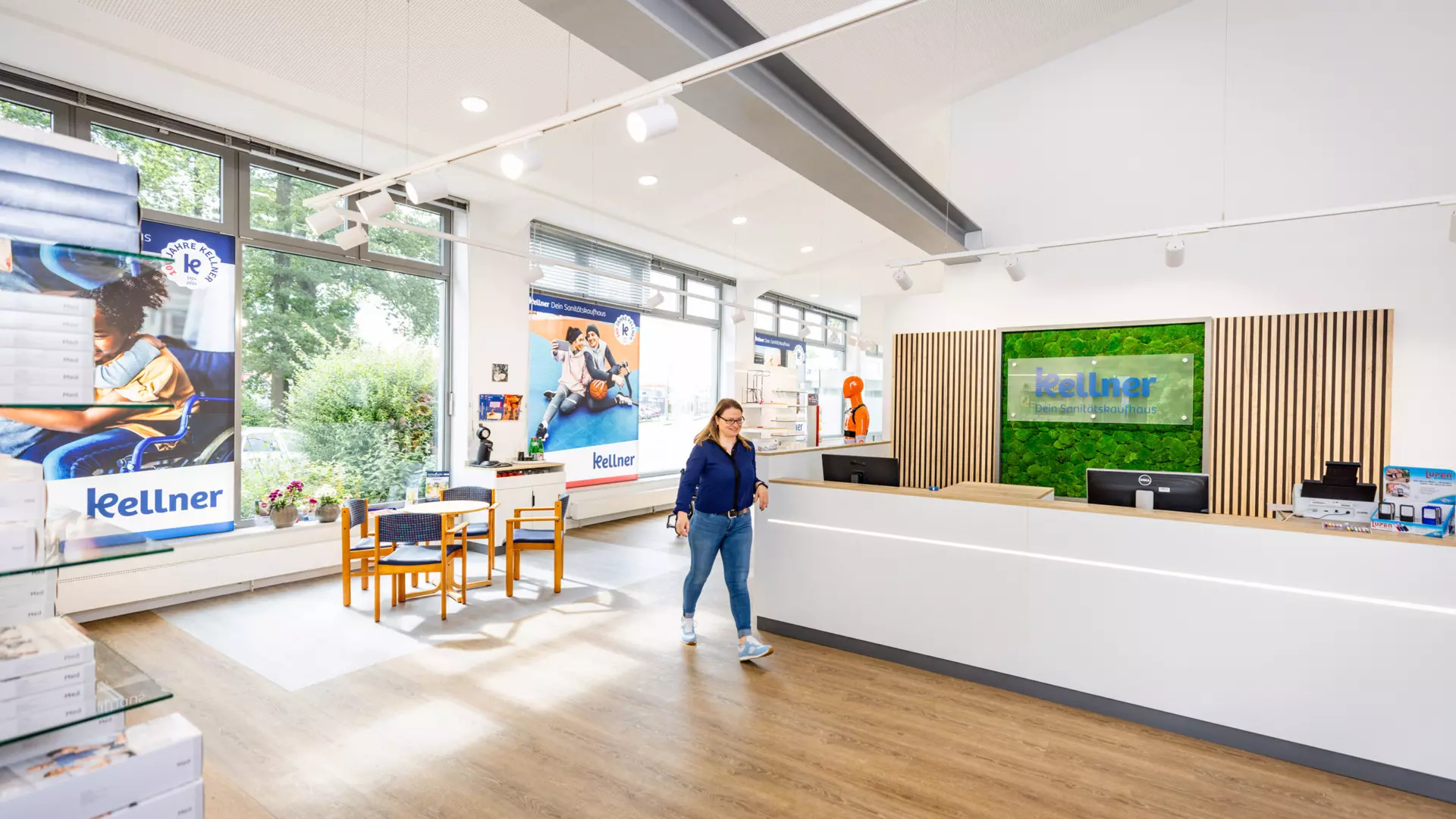 Sanitätskaufhaus Kellner - Sanitätskaufhaus - Einblick in die Räumlichkeiten von Kellner