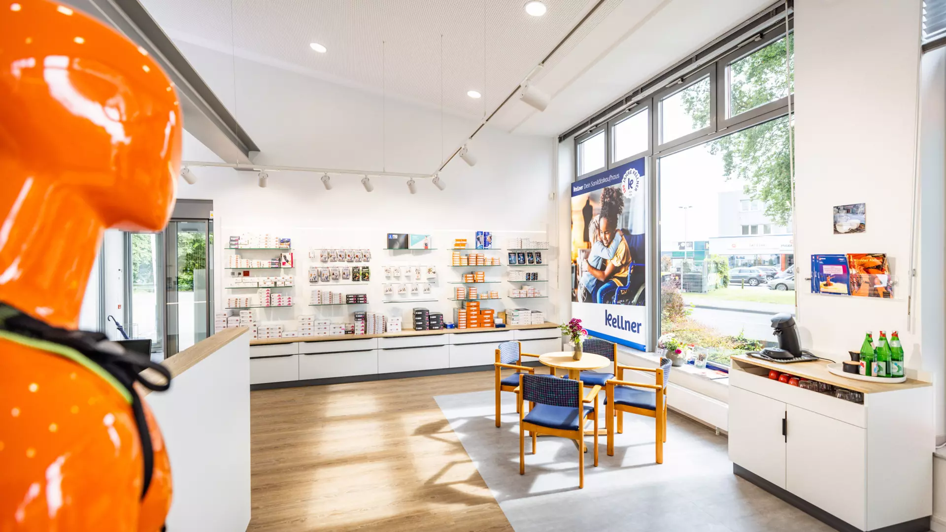 Sanitätskaufhaus Kellner - Sanitätskaufhaus - Einblick in die Räumlichkeiten von Kellner